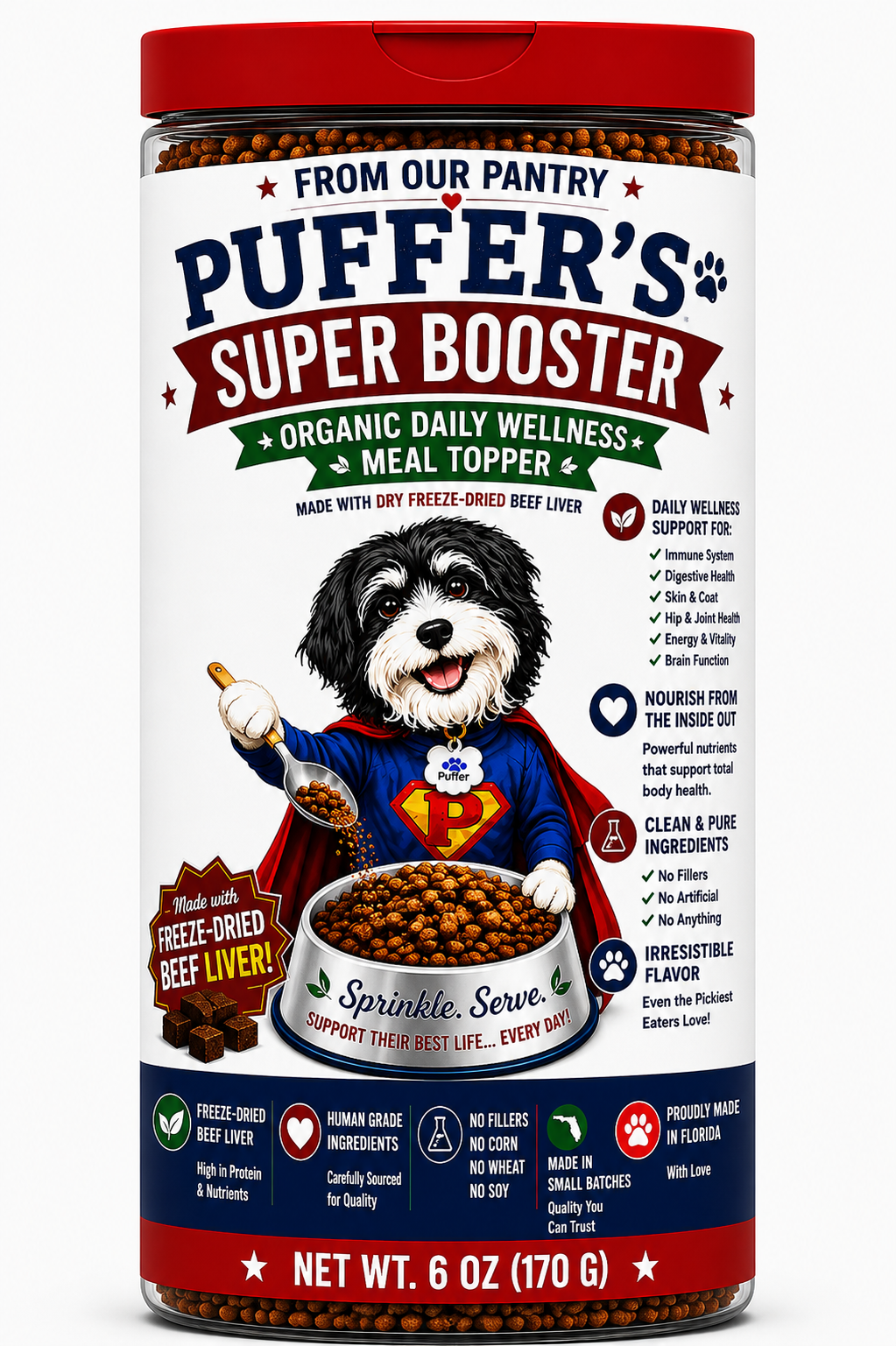 Puffer's Super Bowl Booster - Organic Daily Wellness Meal Topper