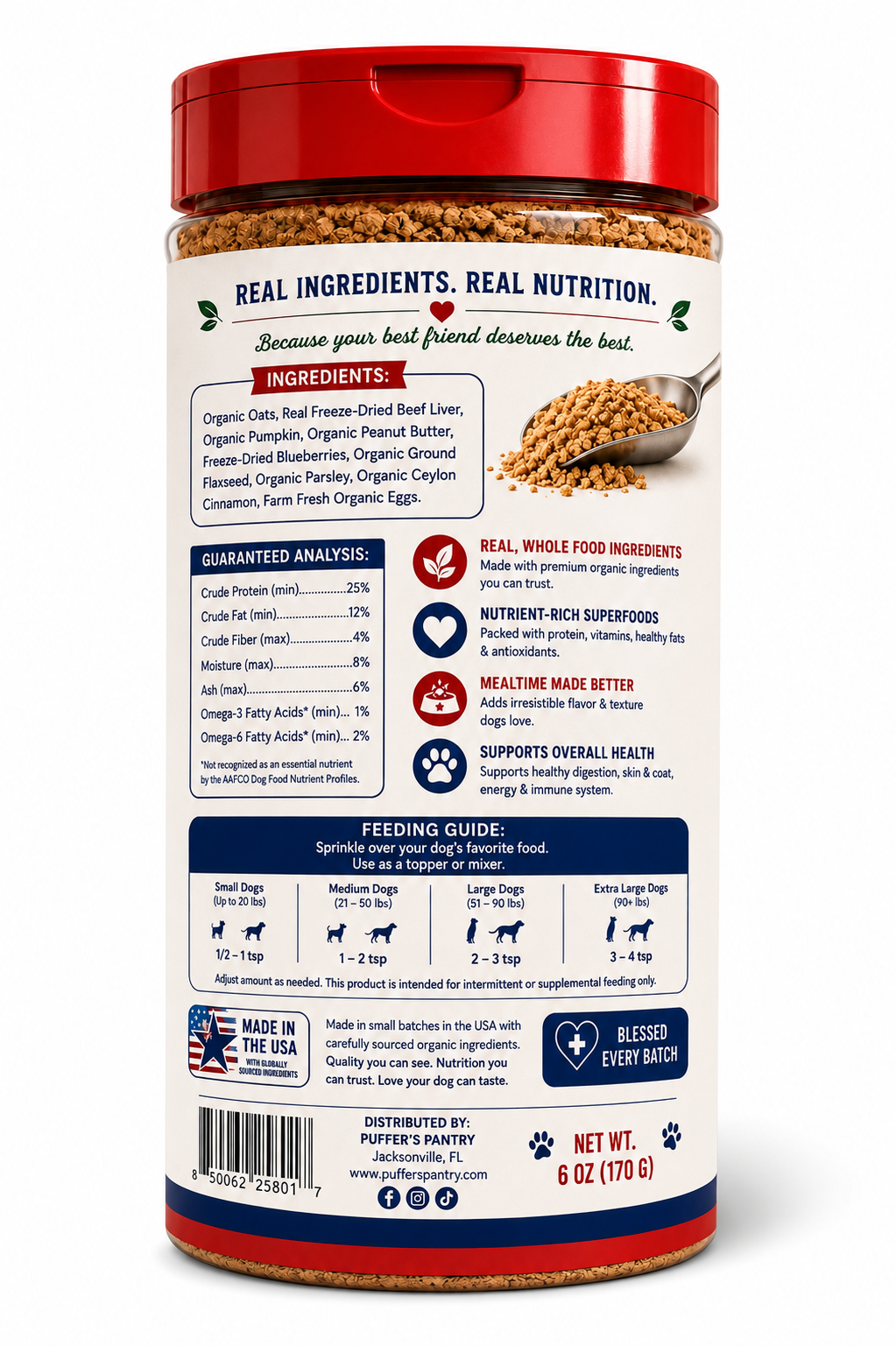 Puffer's Super Bowl Booster - Organic Daily Wellness Meal Topper