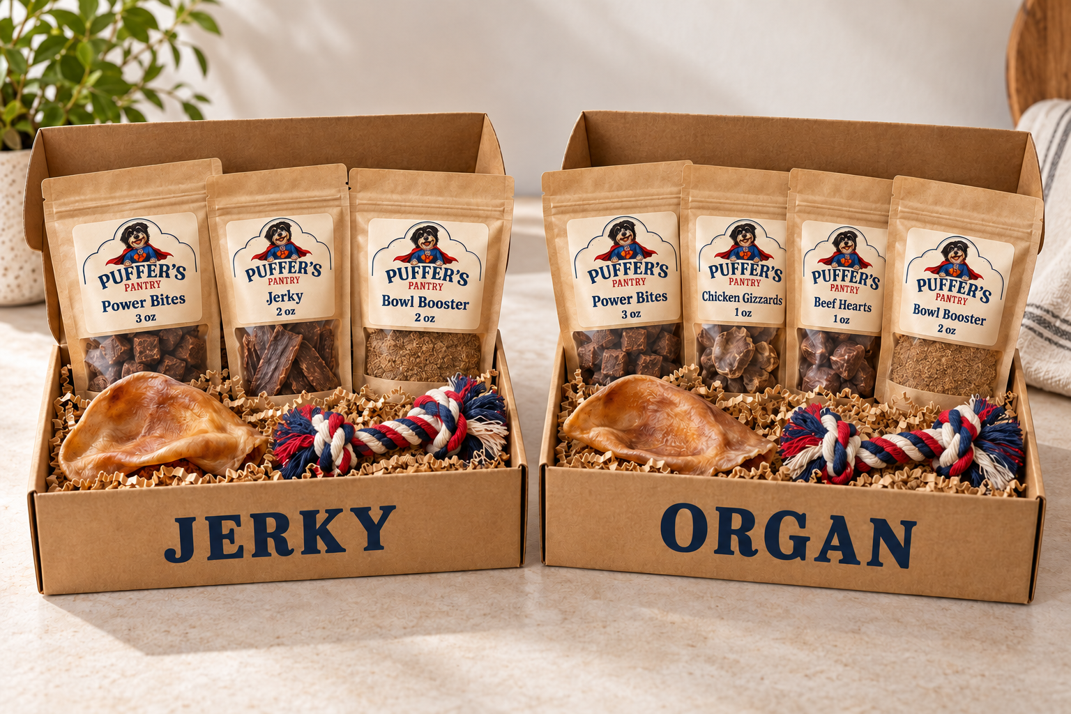 Illustrative packaging preview of the selected Jerky starter box